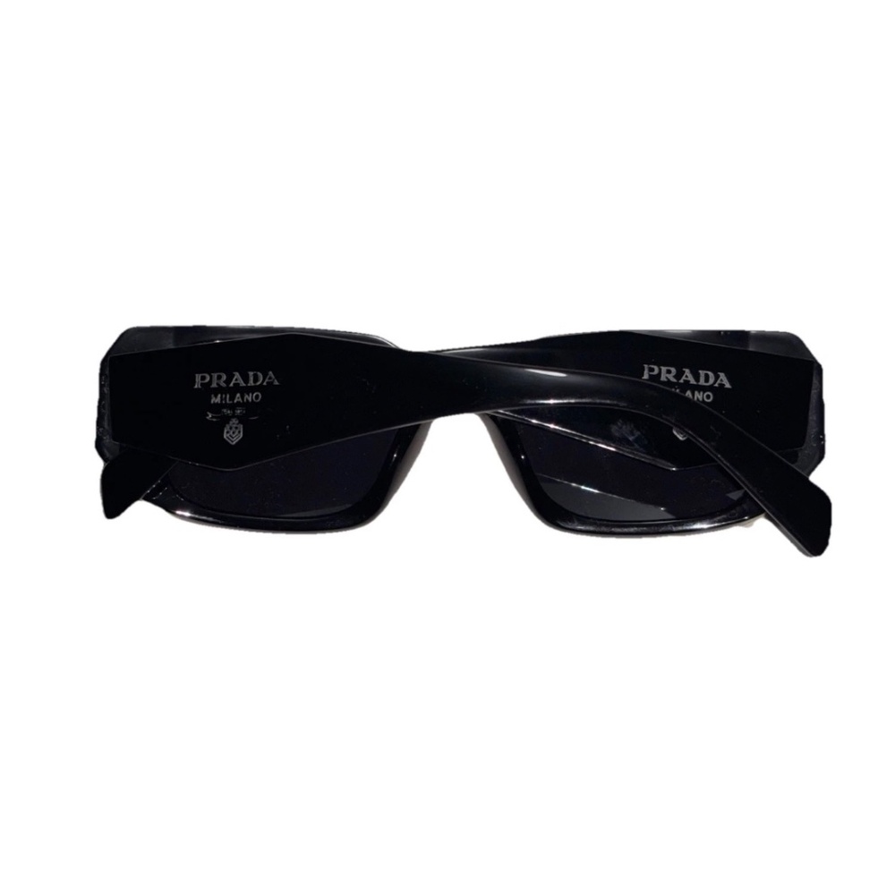 Prada PR17WS 1AB5S049 Women's Sunglasses 49 mm Black / Dark Grey Lens - Picture 7 of 8
